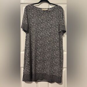 EUC Michael Kors Black and White Floral Dress
